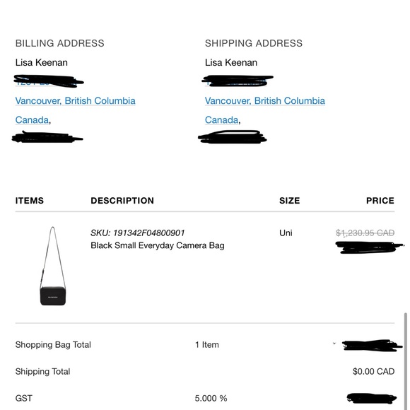 Balenciaga Everyday Small Camera Bag - Picture 6 of 6